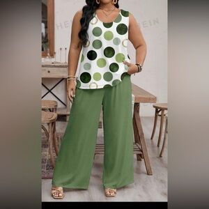 Shein 2 piece pants and top size 4x